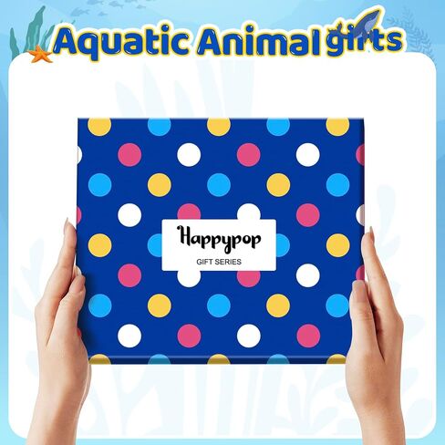 هدايا الضفدع السخيفة من HAPPYPOP للفتيات - جوارب مبتكرة مرحة للأطفال، جوارب ضفدع وجوارب حيوانات البحر in Saudi Arabia