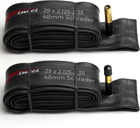 Fincci Bike Inner Tube 29 x 2.125/2.2/2.3/2.35 - Inner Tubes 48mm for Cycle Bicycle Bike Tire - Pack of 2 in Saudi Arabia
