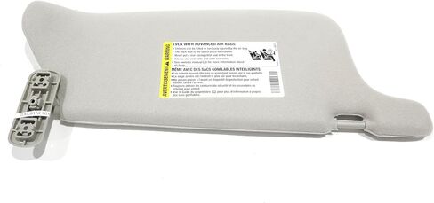 GMC OEM New Interior Sun Visor Shade Left Driver, Grey, Simple Style, Automotive Interior Visors Left Driver, Sun Visor, Compatible With Truck, 2006-2010 Chevrolet Colorado Canyon 15213196 in Saudi Arabia