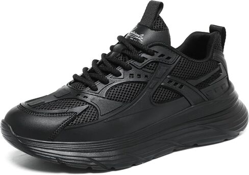 Qiucdzi Non Slip Work Shoes for Men Food Service Oil Resistant Sneakers Lightweight Chef Comfortable Walking Shoes for Restaurant Breathable Work & Safety Footwear in Kuwait