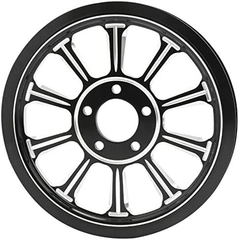TCMT Rear Wheel Belt Pulley Sprocket Fit For Harley Touring CVO Road Street Electra Glide FLTR FLHT FLHR FLHX Without ABS 1997-2008 in Saudi Arabia
