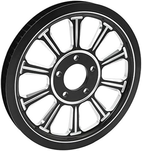TCMT Rear Wheel Belt Pulley Sprocket Fit For Harley Touring CVO Road Street Electra Glide FLTR FLHT FLHR FLHX Without ABS 1997-2008 in Saudi Arabia