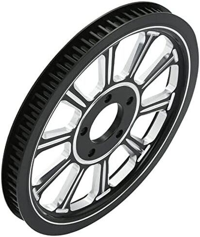 TCMT Rear Wheel Belt Pulley Sprocket Fit For Harley Touring CVO Road Street Electra Glide FLTR FLHT FLHR FLHX Without ABS 1997-2008 in Saudi Arabia