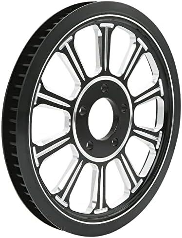 TCMT Rear Wheel Belt Pulley Sprocket Fit For Harley Touring CVO Road Street Electra Glide FLTR FLHT FLHR FLHX Without ABS 1997-2008 in Saudi Arabia