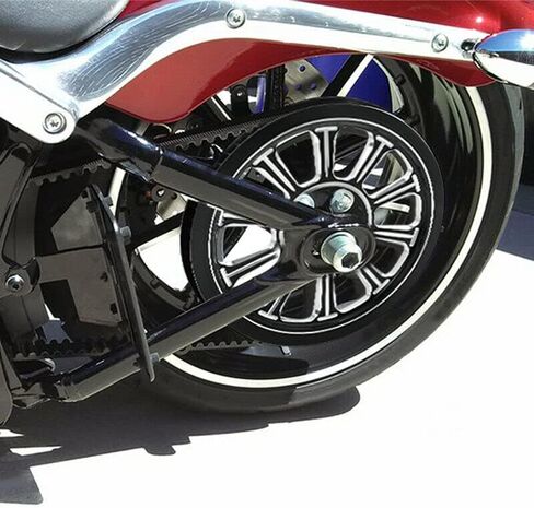 TCMT Rear Wheel Belt Pulley Sprocket Fit For Harley Touring CVO Road Street Electra Glide FLTR FLHT FLHR FLHX Without ABS 1997-2008 in Saudi Arabia