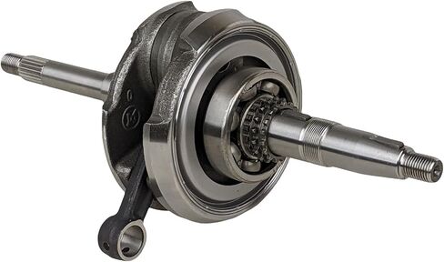 RedCap 169cc 170cc 200cc Crank Shaft Assembly with 17 teeth for GY6 Short Case Engines Scooter Moped ATVs Quad Coolster TaoTao Roketa Vitacci Tank in Saudi Arabia