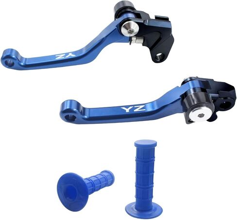 CNC Foldable Brake Clutch Lever Handle Handlebar Grips Set Fit for YZ80 YZ85 YZ 85 80 2001-2014 TTR230 TTR 230 2005-2022 Dirt Pit Bike 7/8" 22mm in Saudi Arabia
