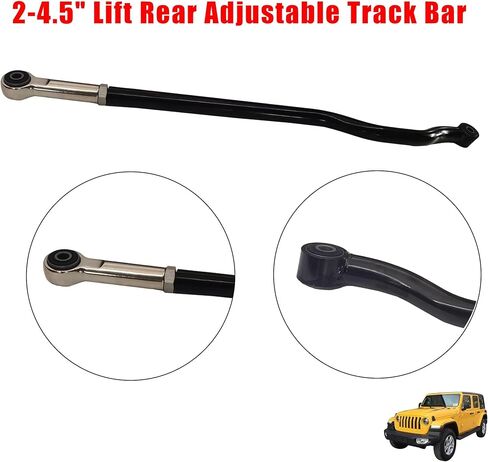 Front Forged Adjustable Heavy Duty Track Bar For 1-6" Lift For 2007-2018 Jeep JK Wrangler in Kuwait