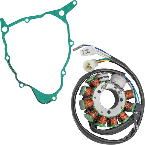 Caltric Stator And Gasket Compatible with Yamaha Serow 225 Xt225 Xt 225 1992 1993 1994 1995-2000 in Saudi Arabia