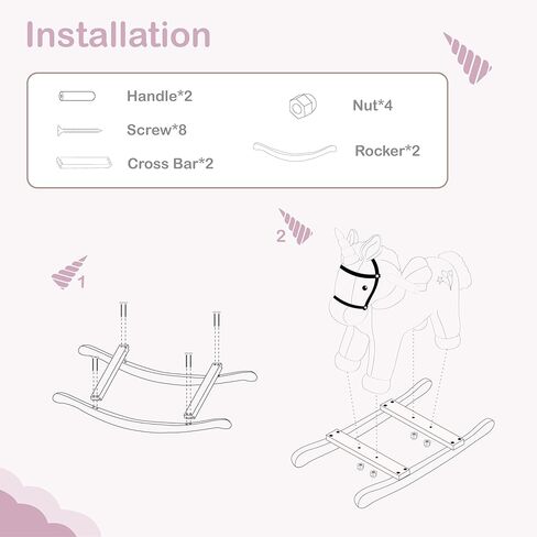 حصان هزاز، حصان هزاز محشو من القطيفة، حصان هزاز خشبي، ركوب الحيوانات، ديكور منزلي، للأولاد والبنات (حصان رمادي لعمر 18 شهرًا فما فوق) in Kuwait