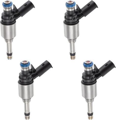 Automotive Fuel Injectors Set of 4 Compatible with Kia Optima Sorento Sportage Hyundai Santa Fe Sport Sonata Tucson 2.4L L4 Replace 35310-2GGA1 in Saudi Arabia