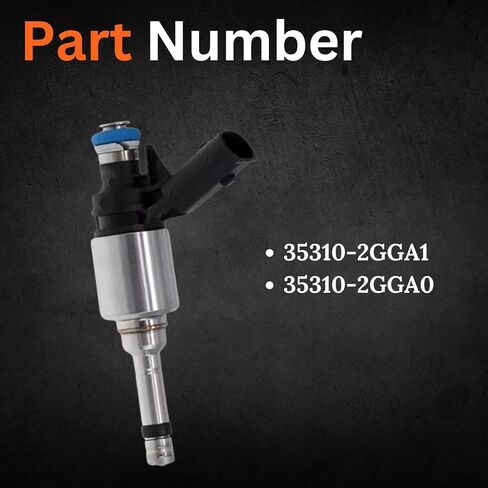 Automotive Fuel Injectors Set of 4 Compatible with Kia Optima Sorento Sportage Hyundai Santa Fe Sport Sonata Tucson 2.4L L4 Replace 35310-2GGA1 in Saudi Arabia