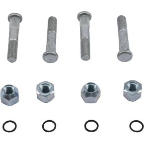 All Balls Racing 85-1064 Wheel Stud and Nut Kit Compatible with/Replacement For Suzuki LT-A 400 Eiger 2WD 2002-2007, LT-A 400 F Eiger 4WD 2002-2007, LT-A 400 King Quad 2WD 2008-2009
