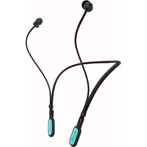 HALLEAST Earplugs for Sleeping and Concert, Noise Reduction, Hearing Protection, with Removable Ear Plug Lanyard, Safety Connector Cord Strap Neckband – SNR 26dB, NRR 14dB, Black