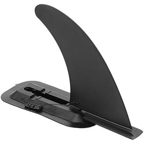 V GEBY Board Fin, PVC Single Center Detachable Fin with Fin Dock for Surfboard Long Board Assault Boat