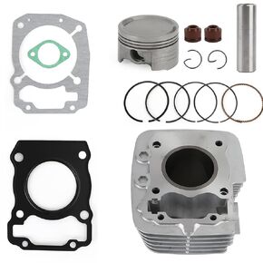 Artudatech Piston Cylinder Gasket Top End Kit 57.3mm/2.25'' Fits for Honda XR150 XR150L XR150LEK Shadow 2014-2018, for Honda CRF150F CRF 150 F 2006-2017