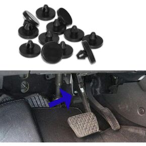 12 PCS Brake Light Stopper, Brake Pedal Stop Pad, Car Brake Light Switch Stopper, Brake Switch Stoppers, Automotive Clutch Pedal Stoppers Compatible with Cars, Trucks, SUVS, Replace 90541-06036