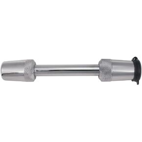 Trimax T5 Premium Chromed Forged Steel 5/8" Class V Extended Receiver Lock (3 1/2" Span), Silver