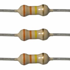 10EP512330K 330k Ohm Resistors, 1/2 W, 5% (Pack of 10)