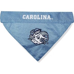 NCAA Reversible Bandana. North Carolina Tar Heels Sports Fan Pet Bandana Large/X-Large, Home & Away!
