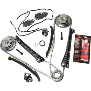 طقم سلسلة توقيت BoardRoad مع VVT Cam Phasers يناسب 2004-2014 Ford Expedition F150 F250 F350 Lincoln 5.4L V8 in Kuwait