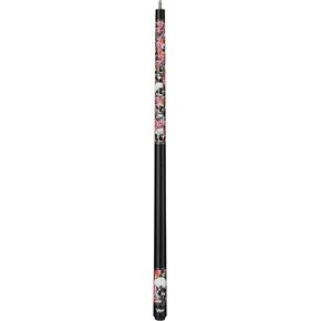 Viper Underground Sinister Billiard Cue, Skulls and Roses