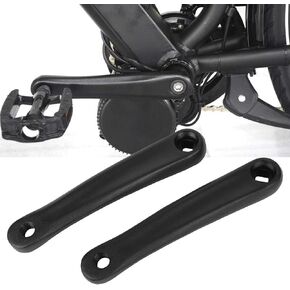 Bike Crank Arm Set Bicycle E Bike Crank Arms, Bike Crank Arm 6.3 * 5.9inch Diamond Hole Crank Mid Motor Cranks for Electric Bike Folding Bicycle Hybrid Exercise Bicycle Road Bike