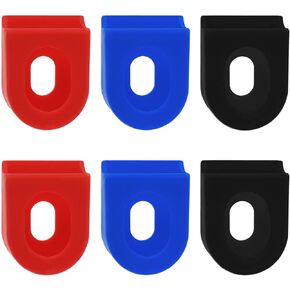 eMagTech 3 Pair Bicycle Crank Arm Protector Sets Bicycle Crankset Cover Bike Crank Arm Boots Protectors Accessories for Mountain Bike Road Bike