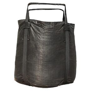 Secbolt FIBC Bulk Bag, Anti-UV 3 Years, 3300lbs 1.5 ton SWL @ Safty Factor 5:1, 43" Dia. x 43" H Tubular Bag, Duffle Top, Flat Bottom, Woven Polypropylene PP Bags, 1 One Ton Bag