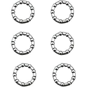 6 Pcs Crank Bearing 5/16" Ball Size x 9 Balls for Bicycle Crank Bike Crank Bikes Beach Cruiser limos Stretch Bicycles