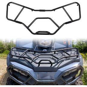 ATV Front Utility Rack Extender Compatible with Polaris Sportsman 570 / Sportsman 450 HO 2021-2023 Accessories, Replacement for #2884842 Heavy Duty Black Steel Rack