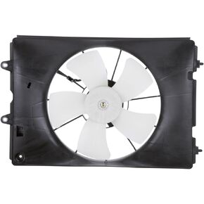TYC 601060 Cooling Fan Assembly Compatible with 2006-2008 Honda Ridgeline , Black