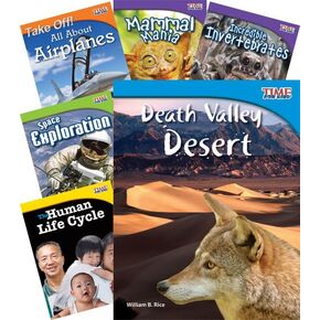Teacher Created Materials - TIME For Kids Informational Text: STEM Collection - 10 Book Set - Grade 3 - Guided Reading Level N - Q in Kuwait
