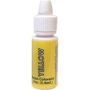 Yellow Epoxy Pigment (Colorant, Dye, Tint) 6cc (0.2 oz.)