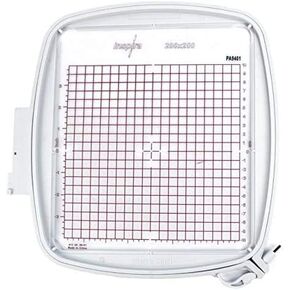 Embroidex Embroidery Hoop for Husqvarna Viking Epic, Designer Diamond, Ruby Topaz 8" x 8" Quilters Hoop
