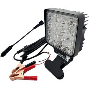 Boat Docking Headlights Led Pod Lights 40W 6000K 12V Above Water Flood Marine Lights for Kayak Bass Jon Fishing Boat Spreader T-top Deck Driving Stern Lights Truck Lights