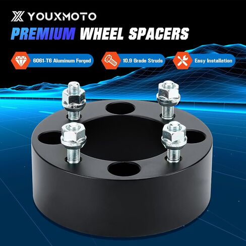 فواصل عجلات ATV/UTV 4 × 110 مم تناسب Honda Recon 250، تناسب Yamaha Big Bear 250 350 400، 2 بوصة (50 مم) 84 مم مع فواصل إطارات M10x1.25 مناسبة لسوزوكي King Quad 400 450 500 700 750 in Saudi Arabia