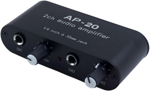 2 قناة 3.5 ملم أو 6.35 ملم TRS HiFi Audio Mixer مضخم سماعة الرأس مقسم 2 في 2 خارج 1 في 2 خارج خلاط تحكم للهواتف المحمولة وأجهزة الكمبيوتر الخارجية 2 منفذ صوت سماعة الرأس in Saudi Arabia