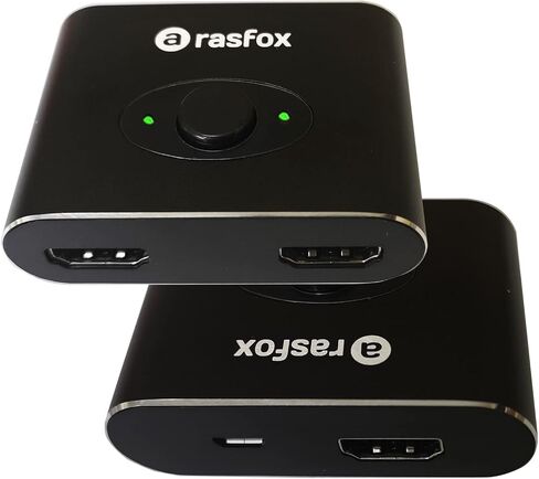 AB201 HDMI Switch، 4K@60hz HDMI Splitter، HDMI Switcher 2 in 1 Out، HDMI Switch Splitter، HDMI 2.0 ثنائي الاتجاه، يدعم 3D، 4K، HDR، متوافق مع PS4/Xbox، DVD Fire Stick HDTV in Kuwait