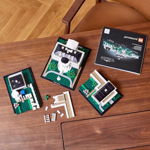 LEGO Architecture Collection: The White House 21054 - Model Building Kit, Creative Set for Adults and Teens, Energizing DIY Project, Iconic Presidential Office, Great Collectible Gift for Father's Day in Saudi Arabia