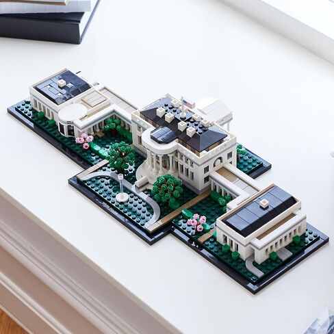 LEGO Architecture Collection: The White House 21054 - Model Building Kit, Creative Set for Adults and Teens, Energizing DIY Project, Iconic Presidential Office, Great Collectible Gift for Father's Day in Saudi Arabia