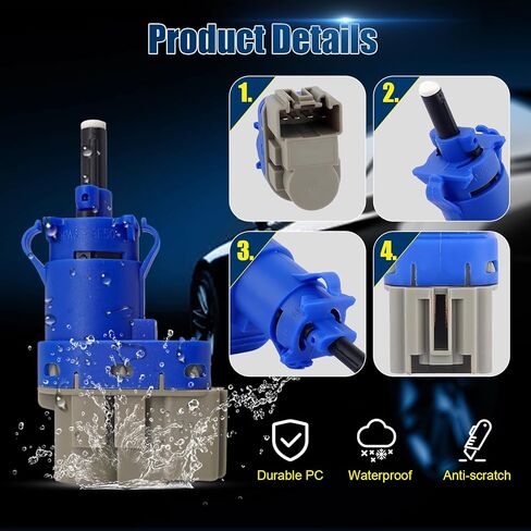 مفتاح ضوء الفرامل استبدال قياسي 4Pin لدواسة الفرامل-إيقاف مفتاح الإضاءة OEM #8T4T-9G854-AA، 4838697 in Kuwait