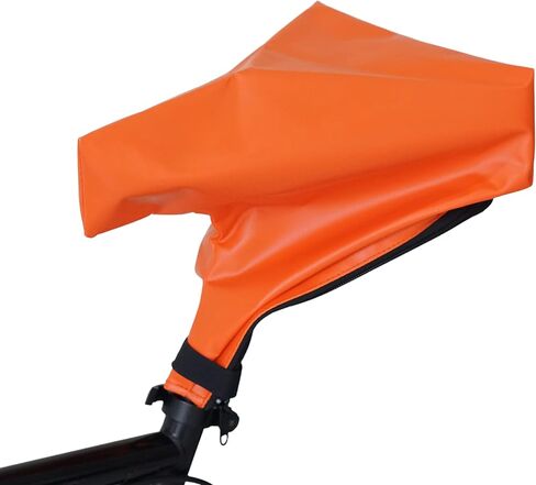 Vincita Waterproof Bike Seat Cover - Water Resistant Bicycle Saddle Cover - Protect The Saddle During Transportation on Car Rack - Cover Up to The Seatpost - Weatherproof Cycling Accessories in Saudi Arabia