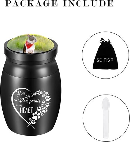 1.57 Inches Small Urn for Dog and Cats Ashes Personalized Small Keepsake Urns for Pet Ashes Custom Stainless Steel Mini Urn Cremation Urn for Dog Cat Ashes in Saudi Arabia