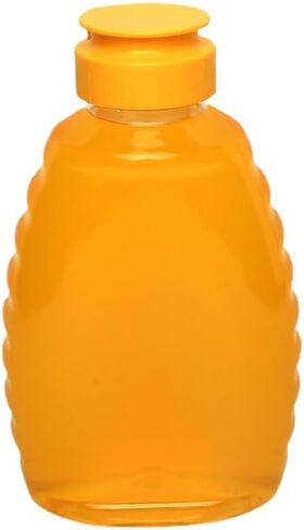 واضح البلاستيك جرة العسل البلاستيك نمط زجاجة العسل ضغط زجاجة فارغة إعادة الملء العسل موزع الوجه العلوي شراب الحاويات مانعة للتسرب العسل الحاويات الترمس العسل جرة in Kuwait