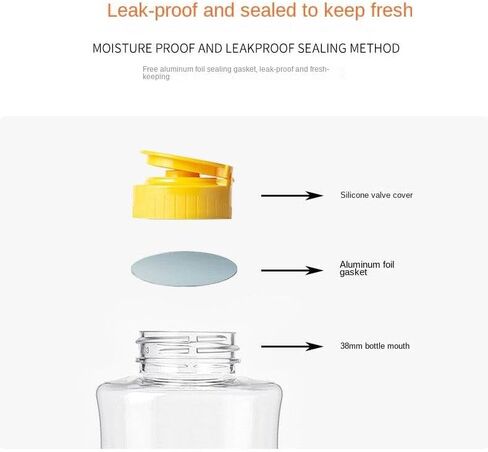 واضح البلاستيك جرة العسل البلاستيك نمط زجاجة العسل ضغط زجاجة فارغة إعادة الملء العسل موزع الوجه العلوي شراب الحاويات مانعة للتسرب العسل الحاويات الترمس العسل جرة in Kuwait