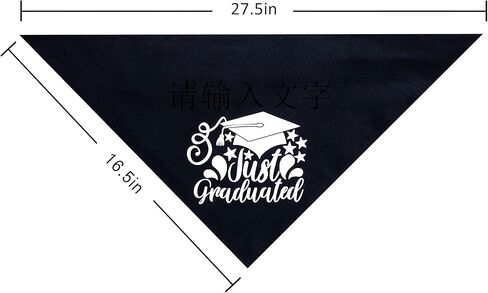 عبوتان من باندانا التخرج للكلاب والقطط، فخورة بأمي التخرج للكلاب الصغيرة والمتوسطة والكبيرة والحيوانات الأليفة والجراء (فخور بالجرو، كبير) in Kuwait