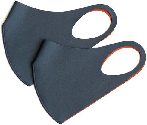 قناع وجه يومي بلون فضي، قابل لإعادة الاستخدام، ومسامي، وقابل للغسل، صنع في كوريا in Kuwait