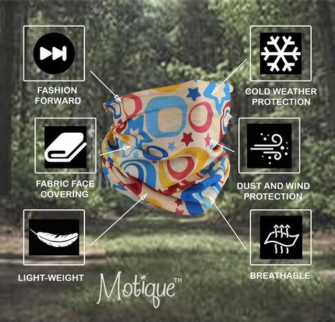 إكسسوارات Motique قناع وجه سلس باندانا وشاح أنبوبي in Saudi Arabia