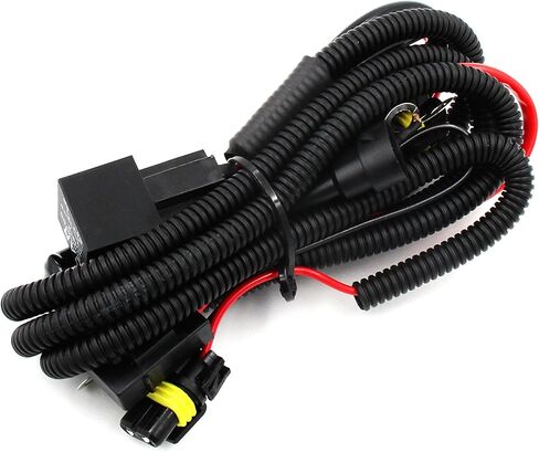 HB3 9005 DRL Anti-flickering Relay Harness Wiring Fix PWM Issue Compatible with Toyota, Lexus, Subaru, Chevrolet/GMC Express Van for LED Daytime Running Lights Bulbs Replacement in Saudi Arabia